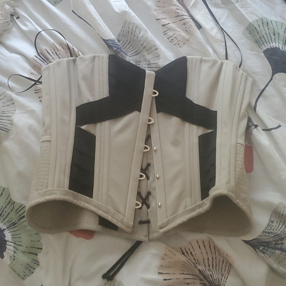 Robert Rodriguez Lace-Up Bustier